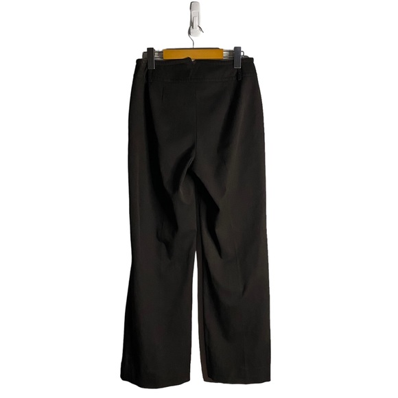 Tristan & Iseut Women's Brown Straight Leg Formal Pants - Picture 3 of 7